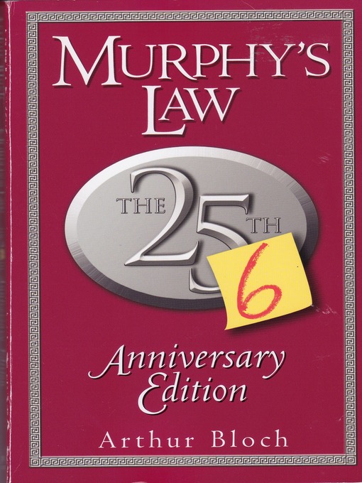 Title details for Murphy's Law by Arthur Bloch - Available